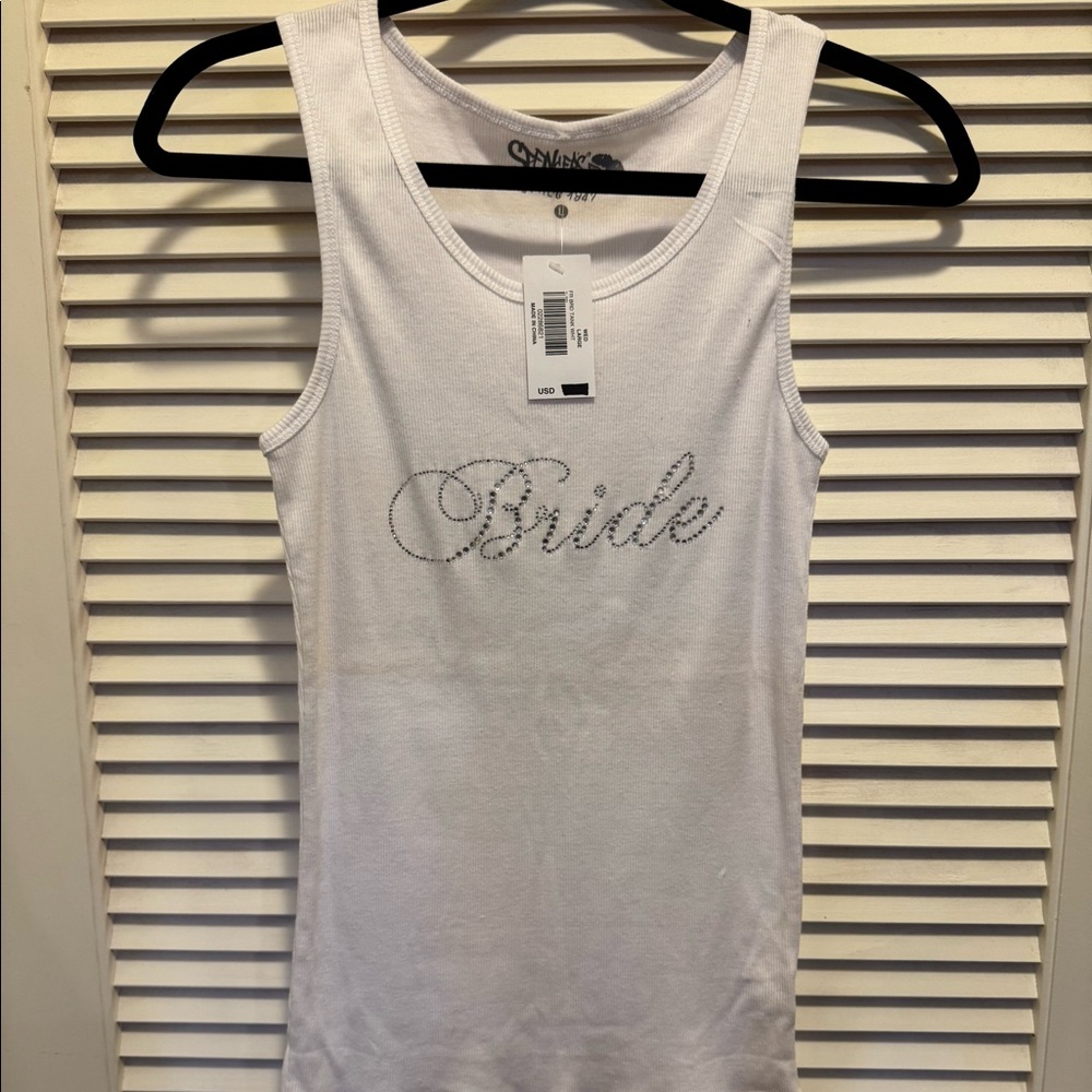 Bride tank top (perfect for bachelorette trip)